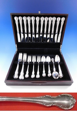 French Provincial by Towle Sterling Silver Flatware Set For 12 Service 60 Pieces